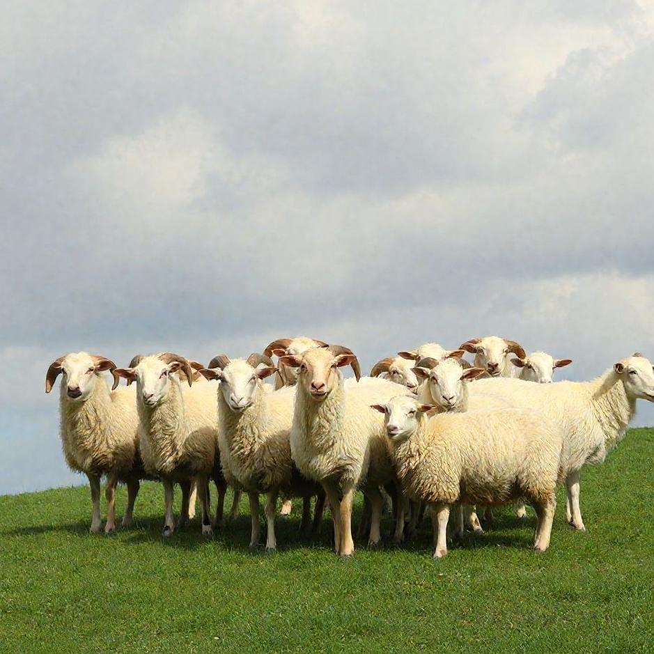 Dream : Flock of sheep and rams in a dream