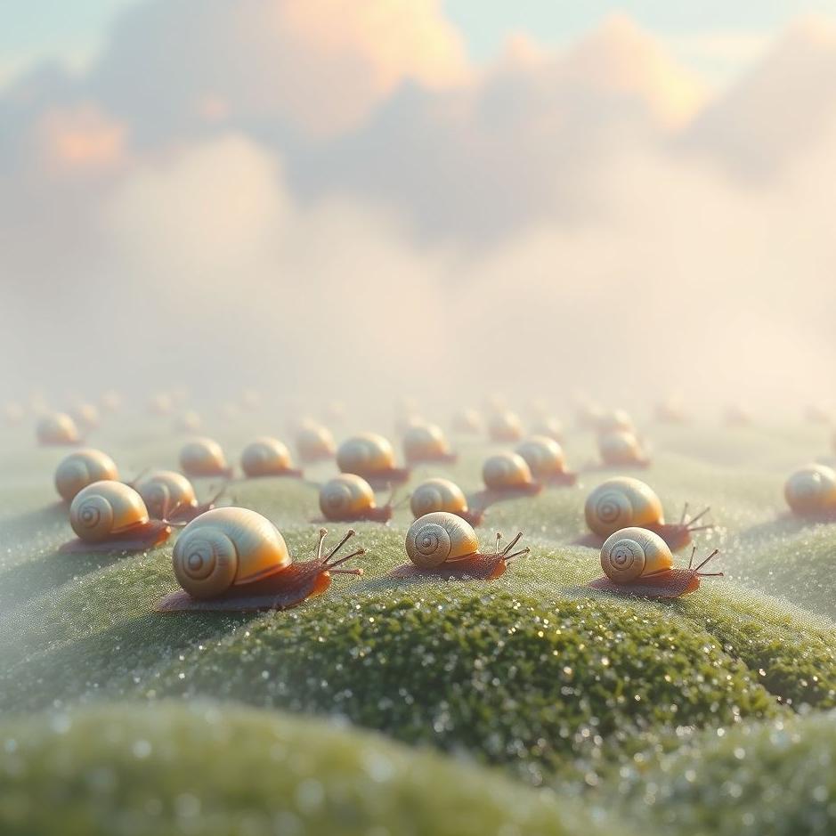 Dream : Flock of snails in a dream