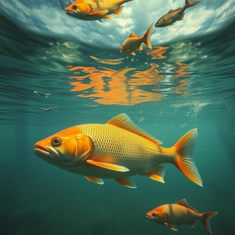 Dream : Flood and fish in a dream