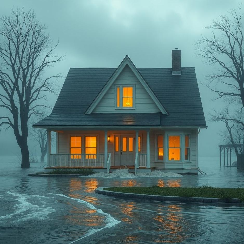 Dream : Flood entering a house in a dream