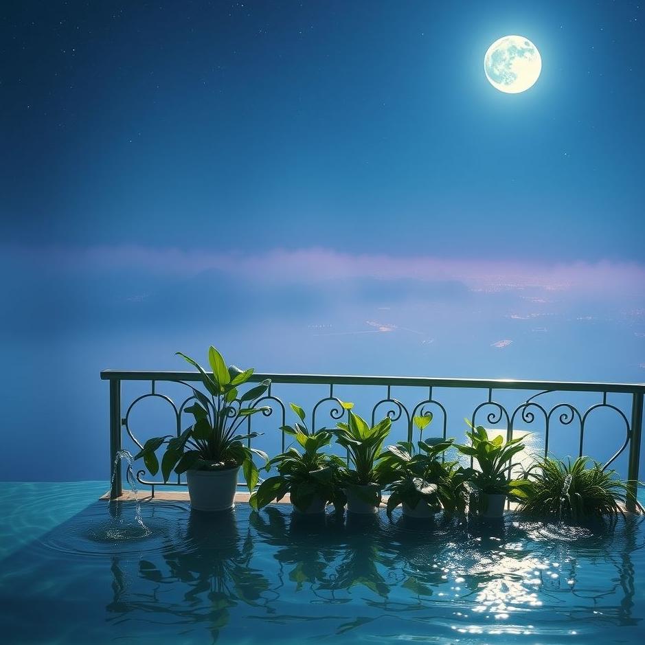 Dream : Flooding a balcony in a dream