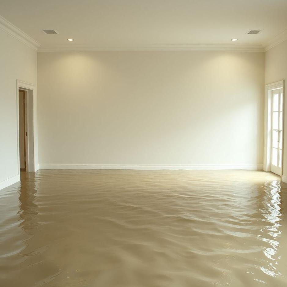 Dream : Flooding the empty room 