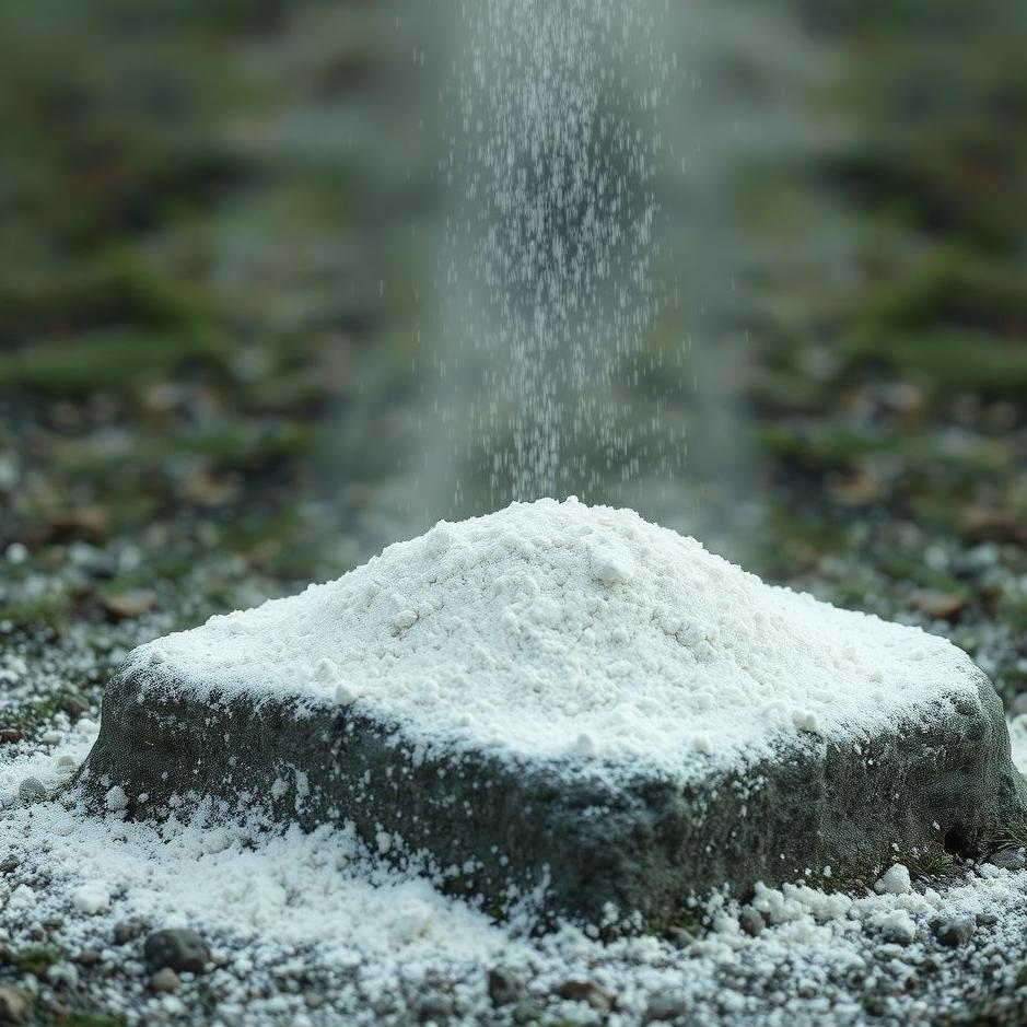 Dream : Flour sprinkled on a grave in a dream