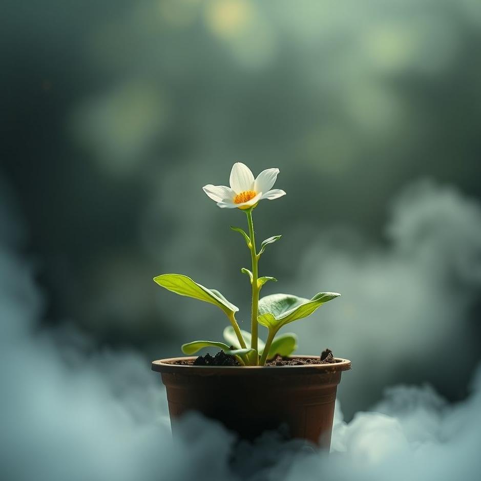 Dream : Flower sprouting in a pot in a dream