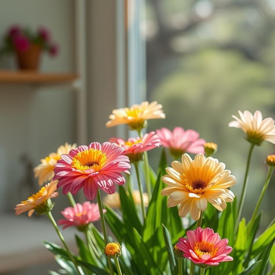 Dream : Flowers blooming in your home in a dream