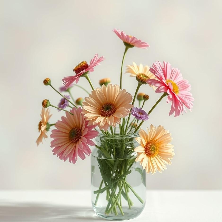 Dream : Flowers in a jar in a dream