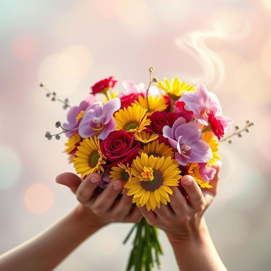 Dream : Flowers in the hands of your ex-lover in a dream