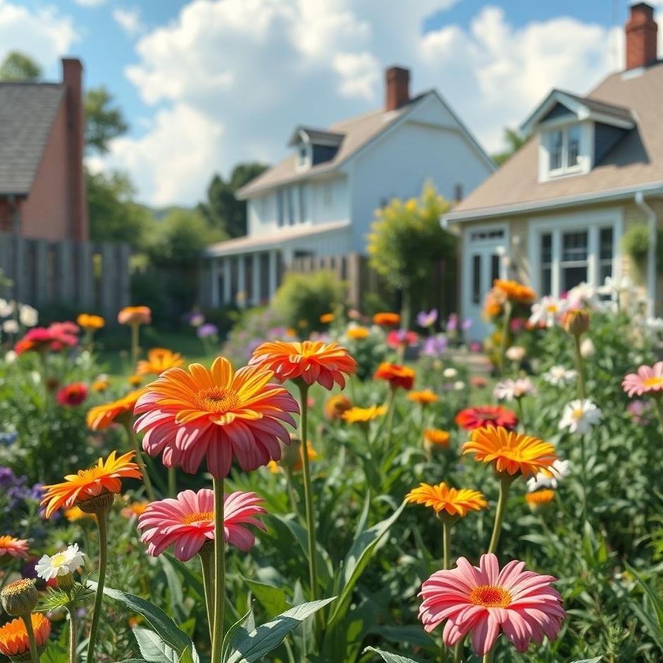 Dream : Flowers in your neighbor's garden in a dream