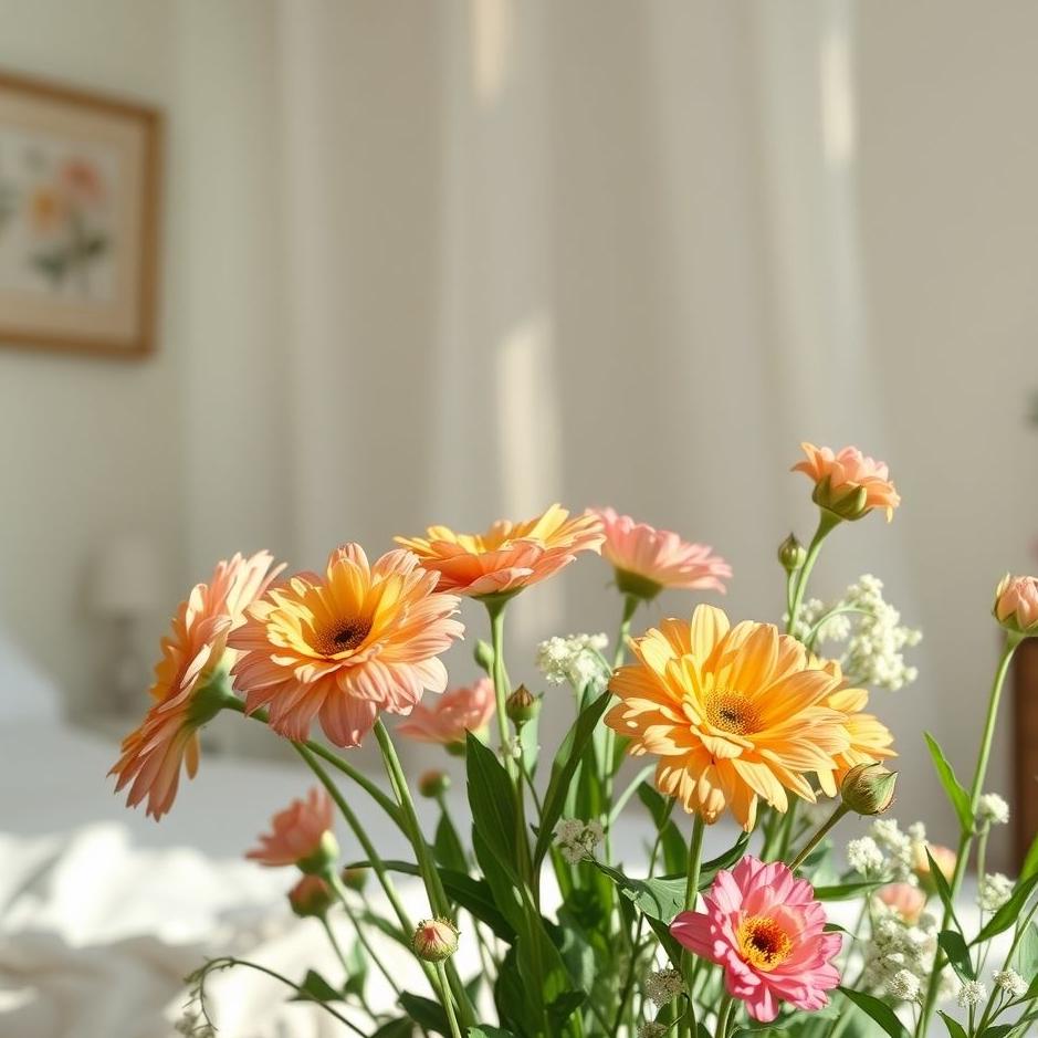 Dream : Flowers in your room in a dream