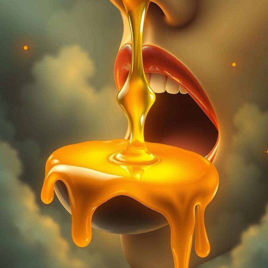 Dream : Flowing honey from the mouth in the dream