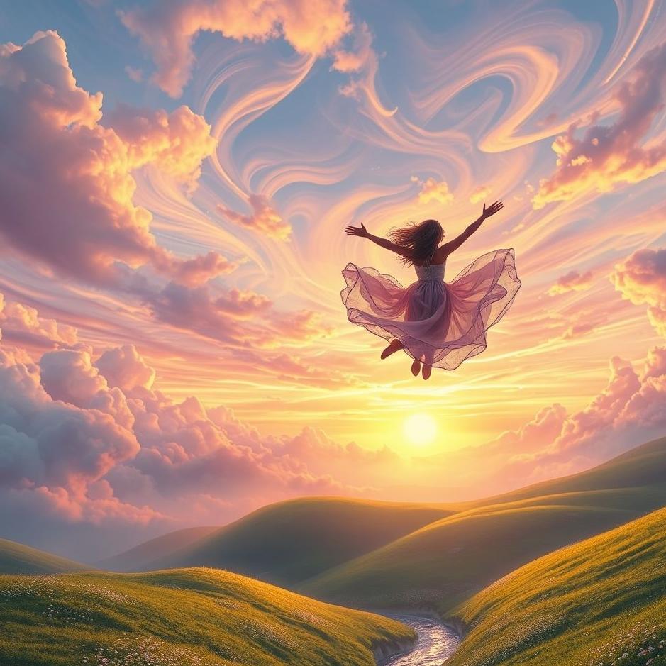 Dream Dictionary : Fly by jumping in the dream