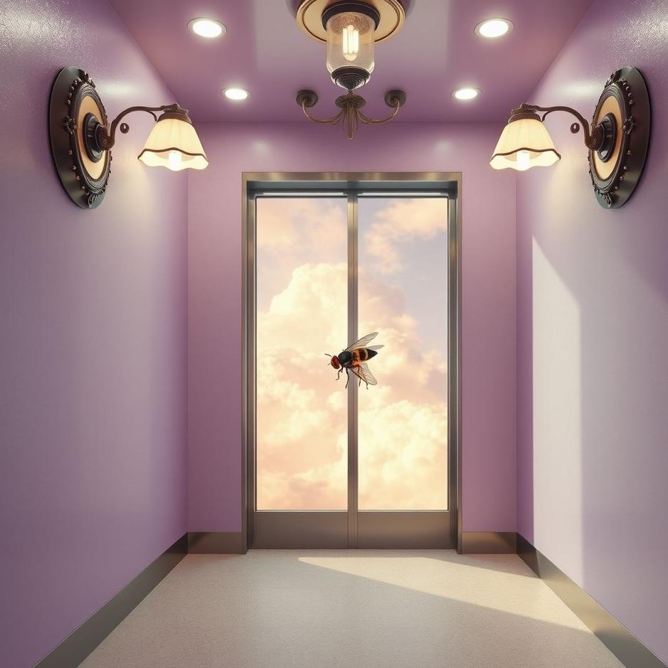 Dream : Fly in the elevator in the dream