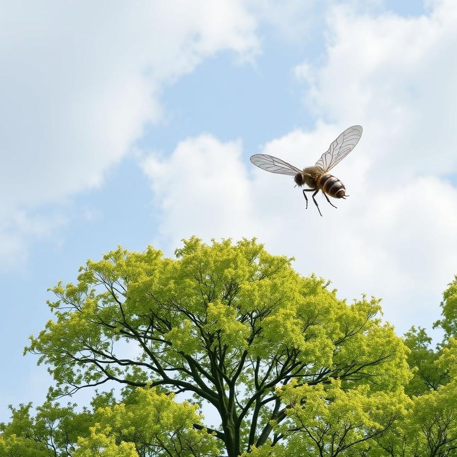 Dream : Fly on trees in the dream