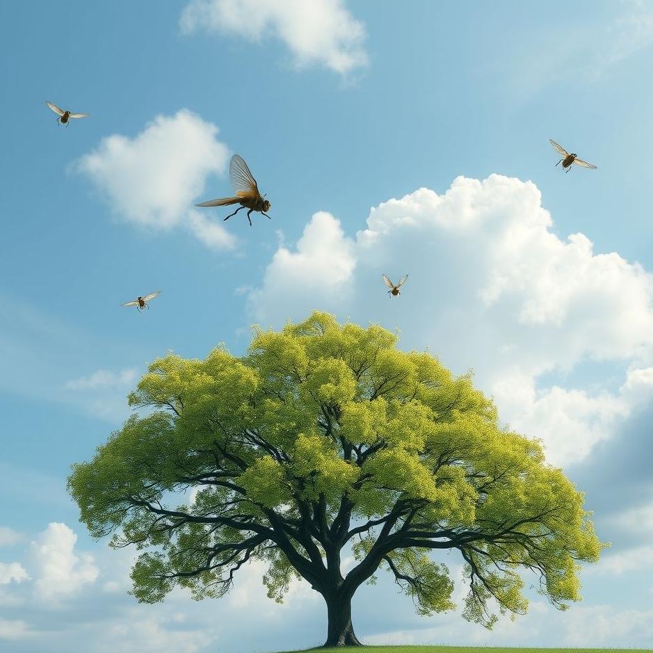 Dream Dictionary : Fly over the tree in the dream