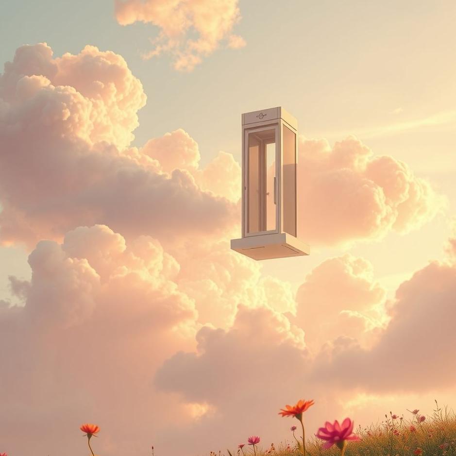 Dream : Fly with elevator in the dream