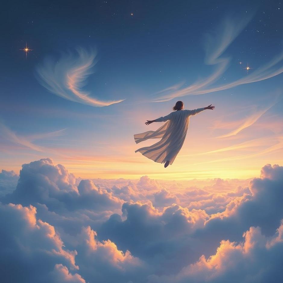 Dream : Flying alone in a dream