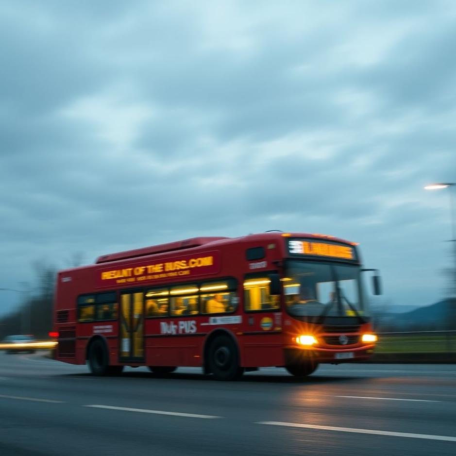 Dream : Flying by bus in a dream