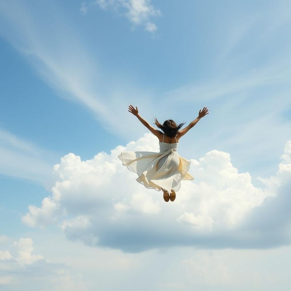 Dream : Flying by waving your arms in a dream