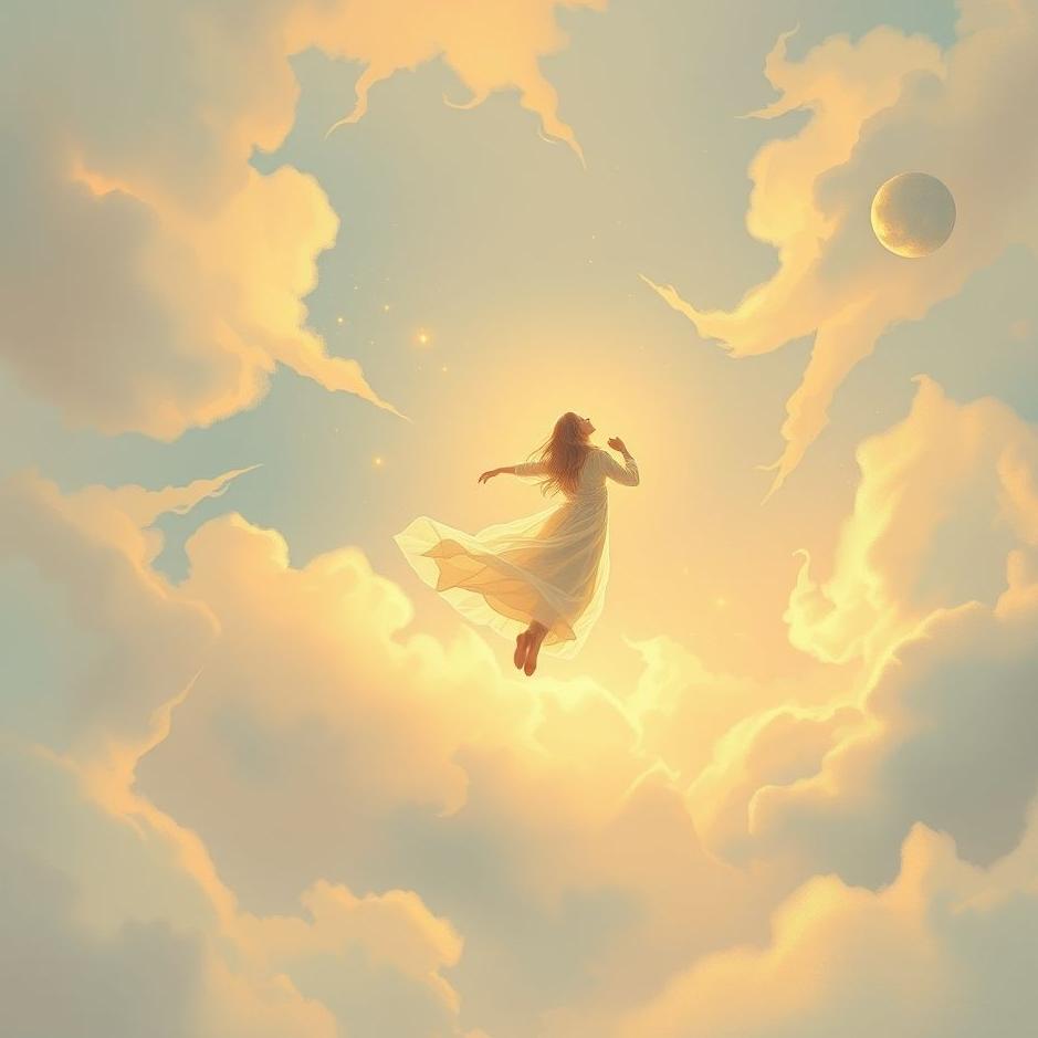 Dream : Flying down from the sky in a dream