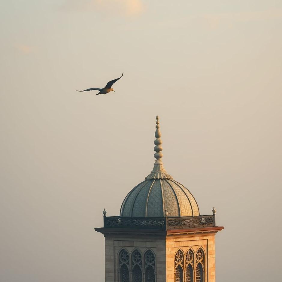 Dream : Flying from a minaret in a dream