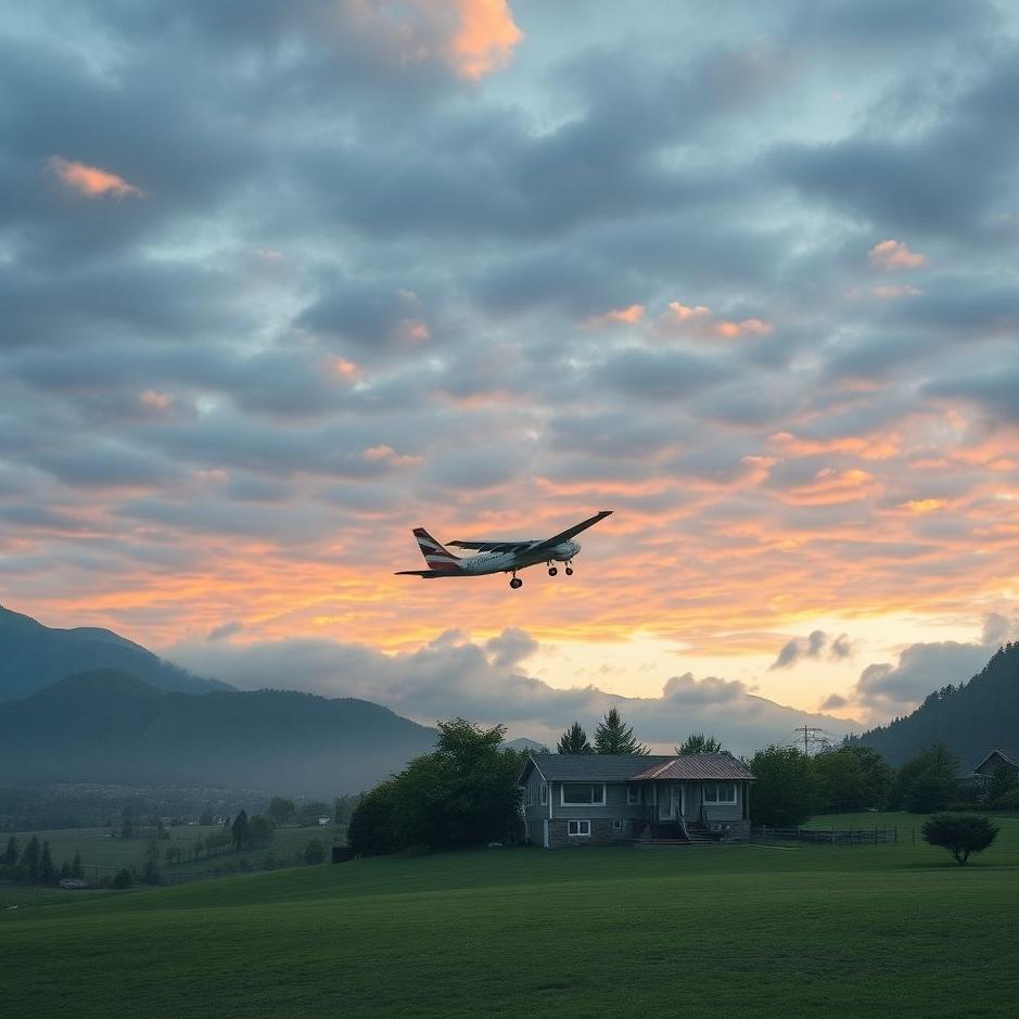 Dream : Flying from home in a dream