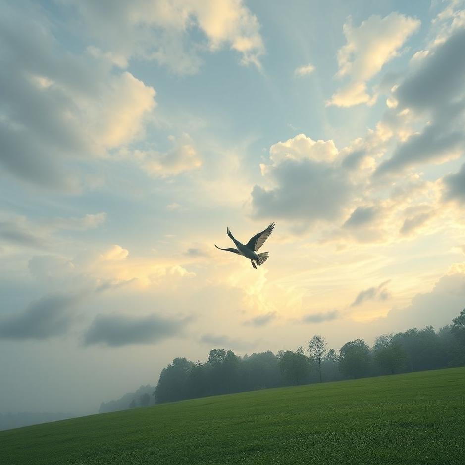 Dream : Flying from the air to the ground in a dream