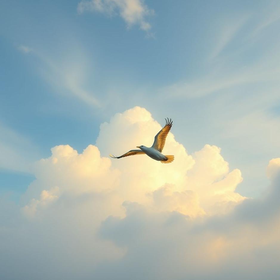 Dream : Flying from the sky in a dream