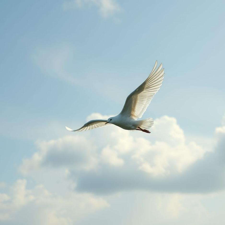 Dream : Flying from the wind in a dream