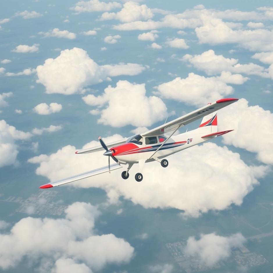 Dream : Flying in a small plane in your dream