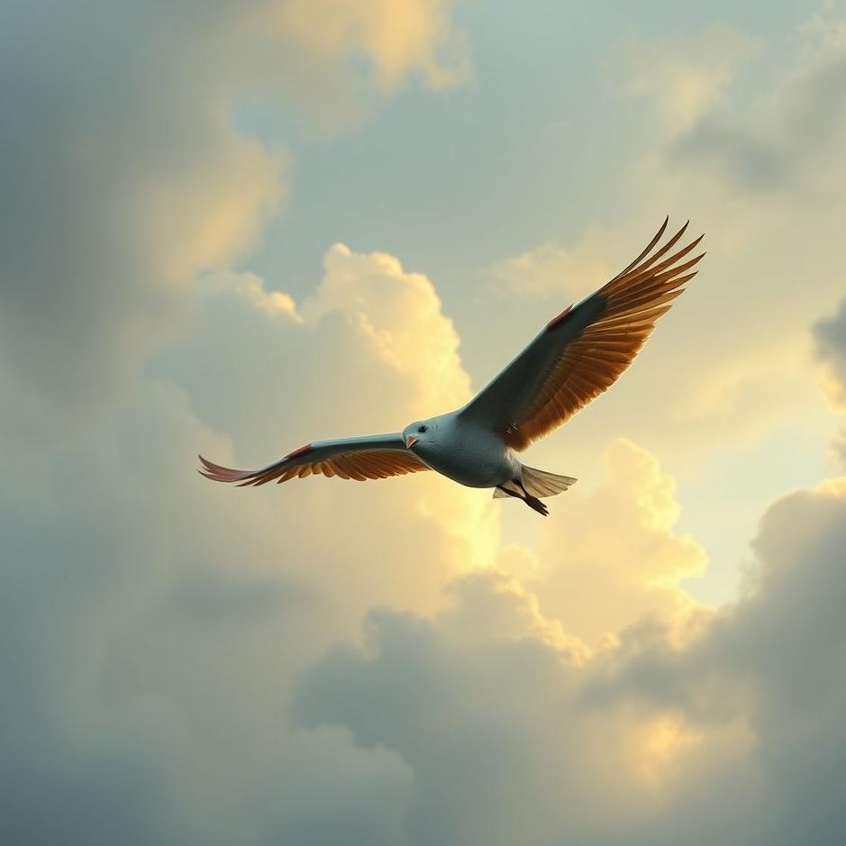 Dream : Flying in fear in a dream