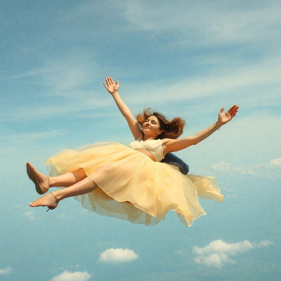 Dream Dictionary : Flying in the air with my wife in a dream