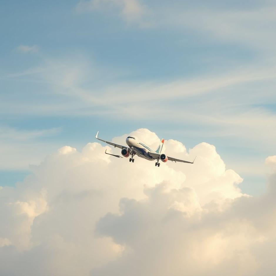 Dream : Flying in the sky with a plane in a dream