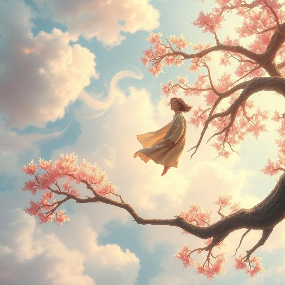 Dream Dictionary : Flying in the tree branch in the dream
