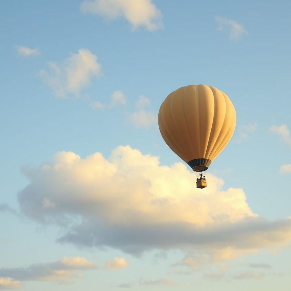Dream Dictionary : Flying into the sky with a balloon in a dream