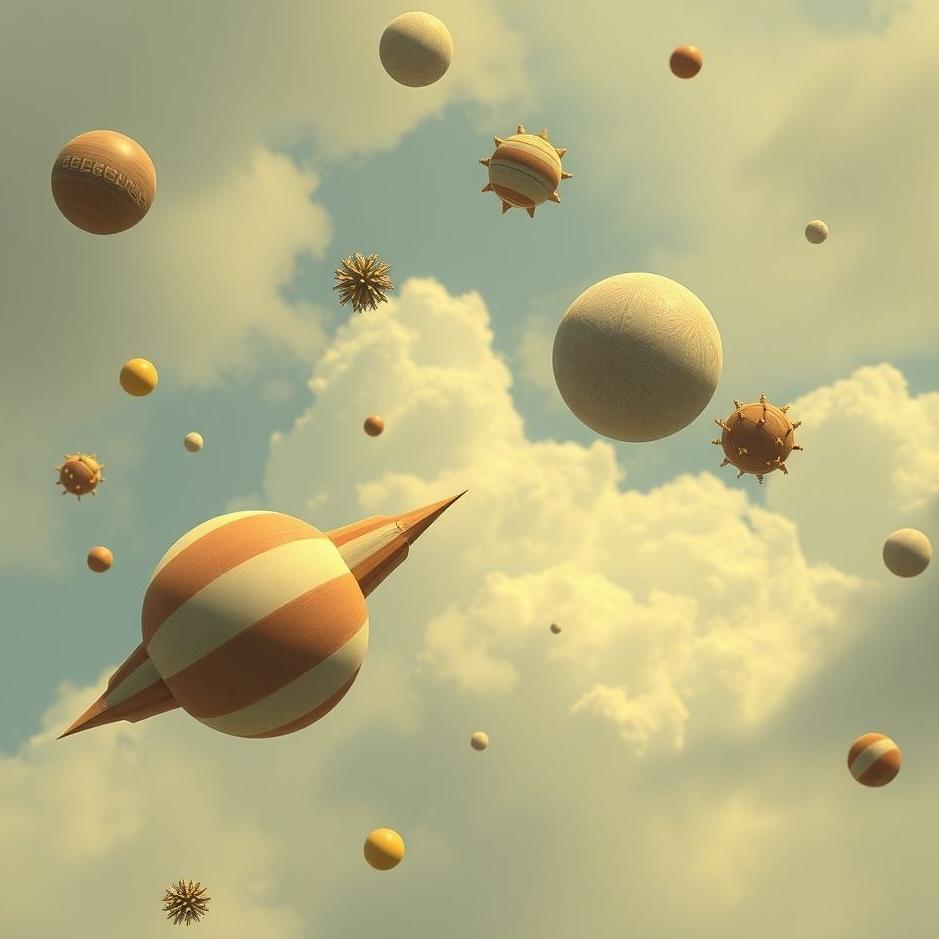 Dream : Flying objects in a dream