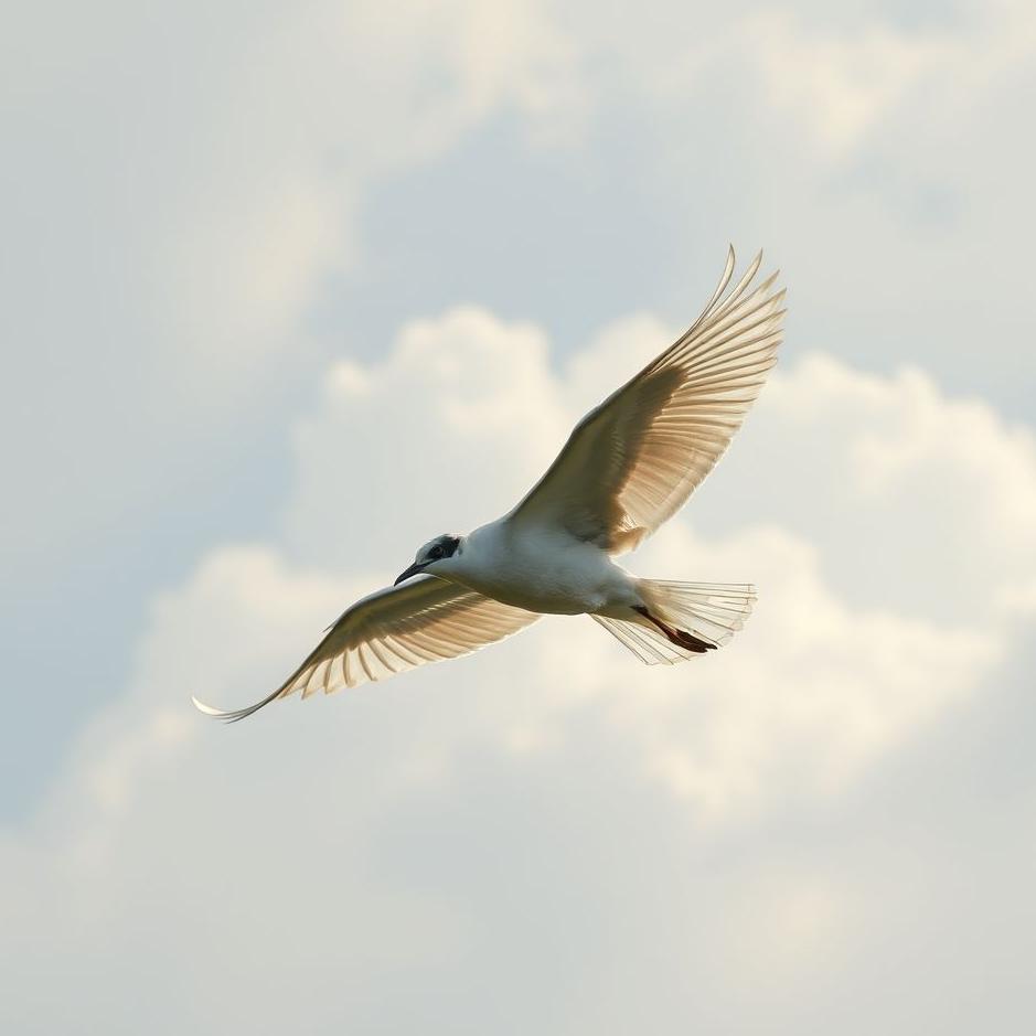 Dream : Flying on a bird in a dream