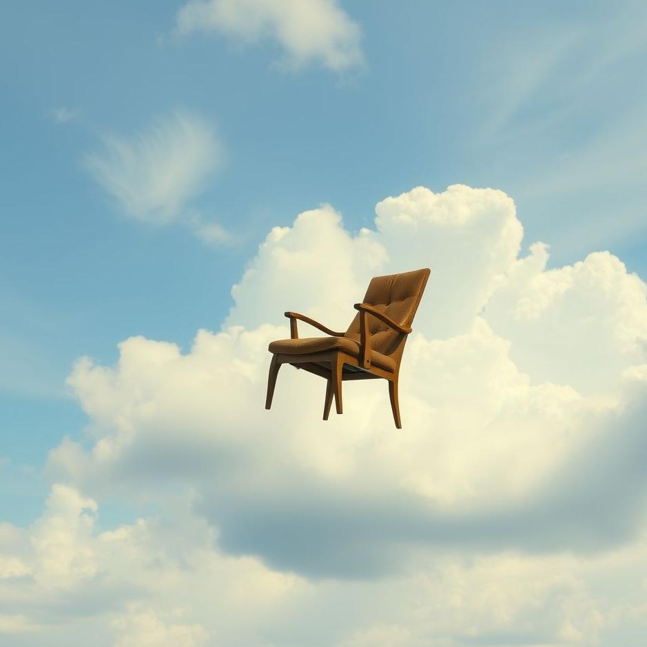 Dream : Flying on a chair in a dream