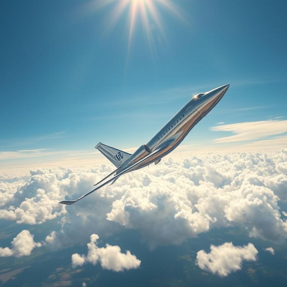 Dream : Flying towards the clouds 