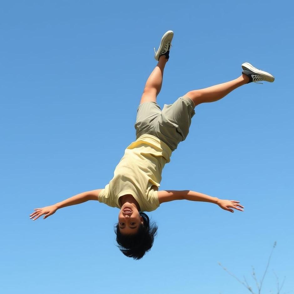 Dream : Flying upside down