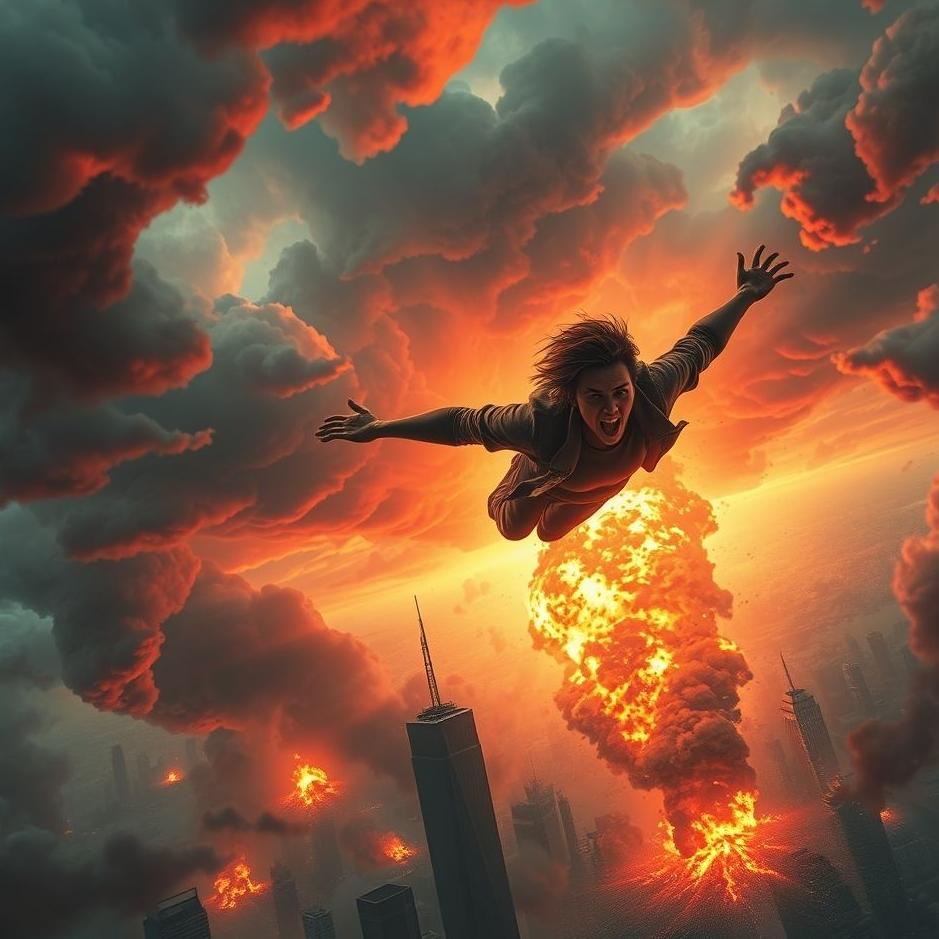 Dream : Flying while the apocalypse is coming in your dream
