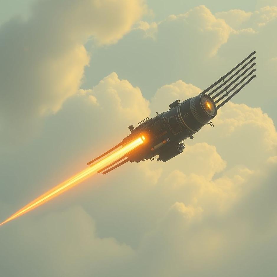 Dream : Flying with a machine in a dream