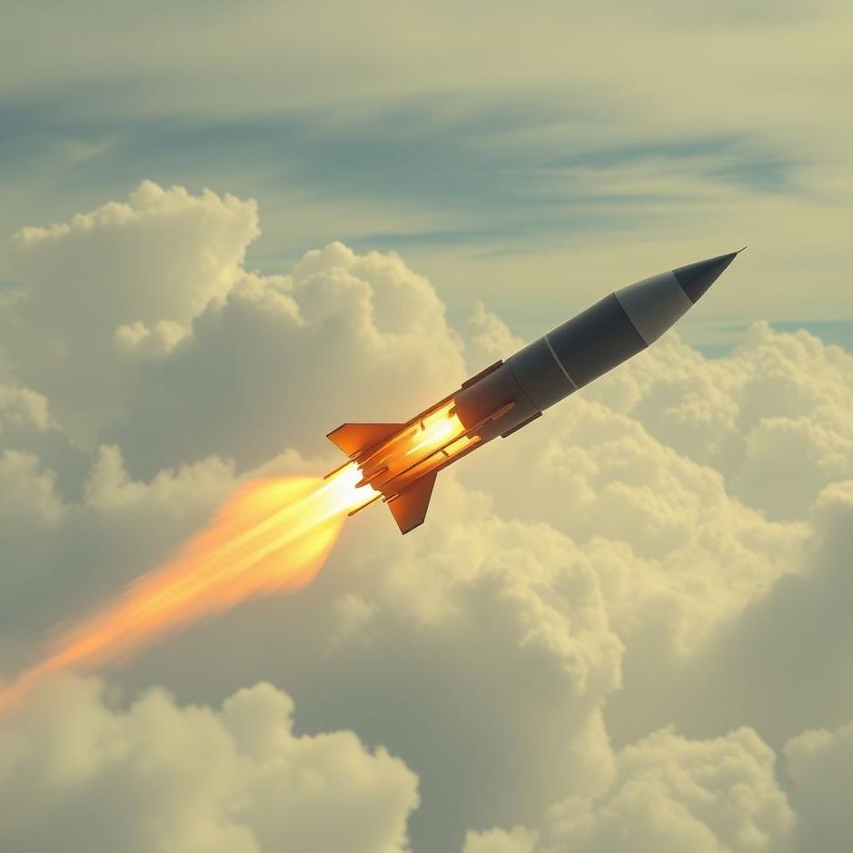 Dream : Flying with a missile in a dream