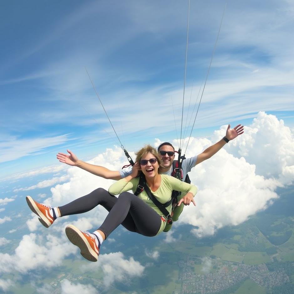 Dream : Flying with friends in the dream