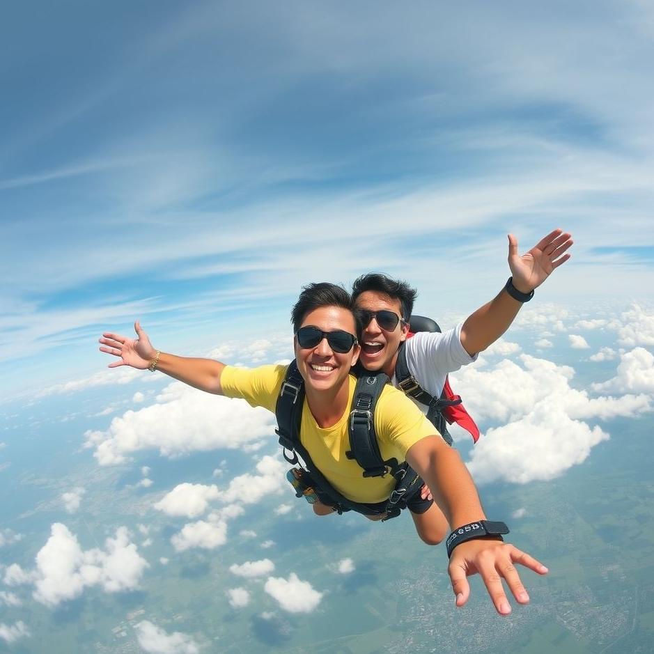 Dream : Flying with my husband in a dream