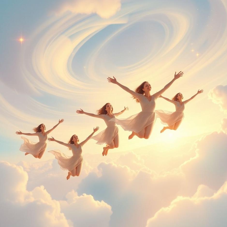 Dream : Flying with people in a dream