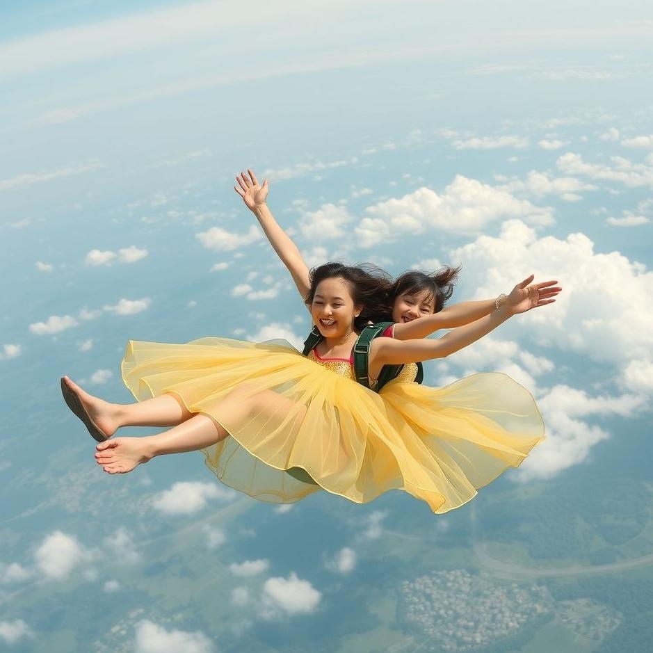 Dream : Flying with sister in the dream