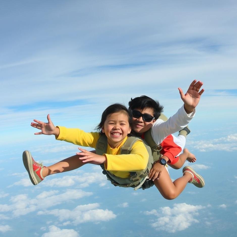 Dream : Flying with your sibling in a dream