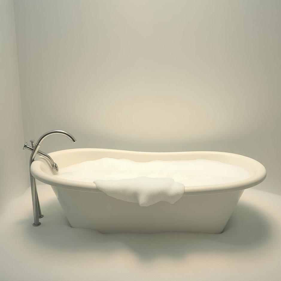 Dream : Foamy bath in a dream