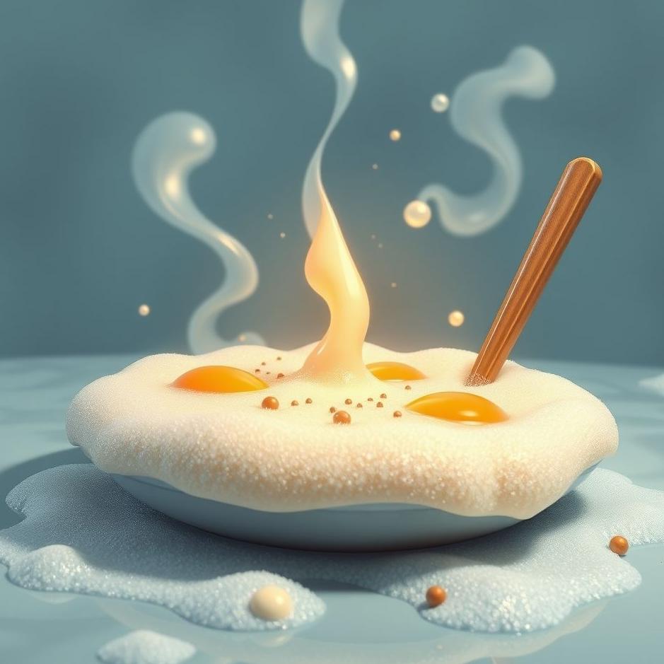 Dream : Foamy dishes in a dream