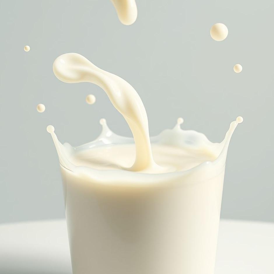 Dream : Foamy milk in a dream